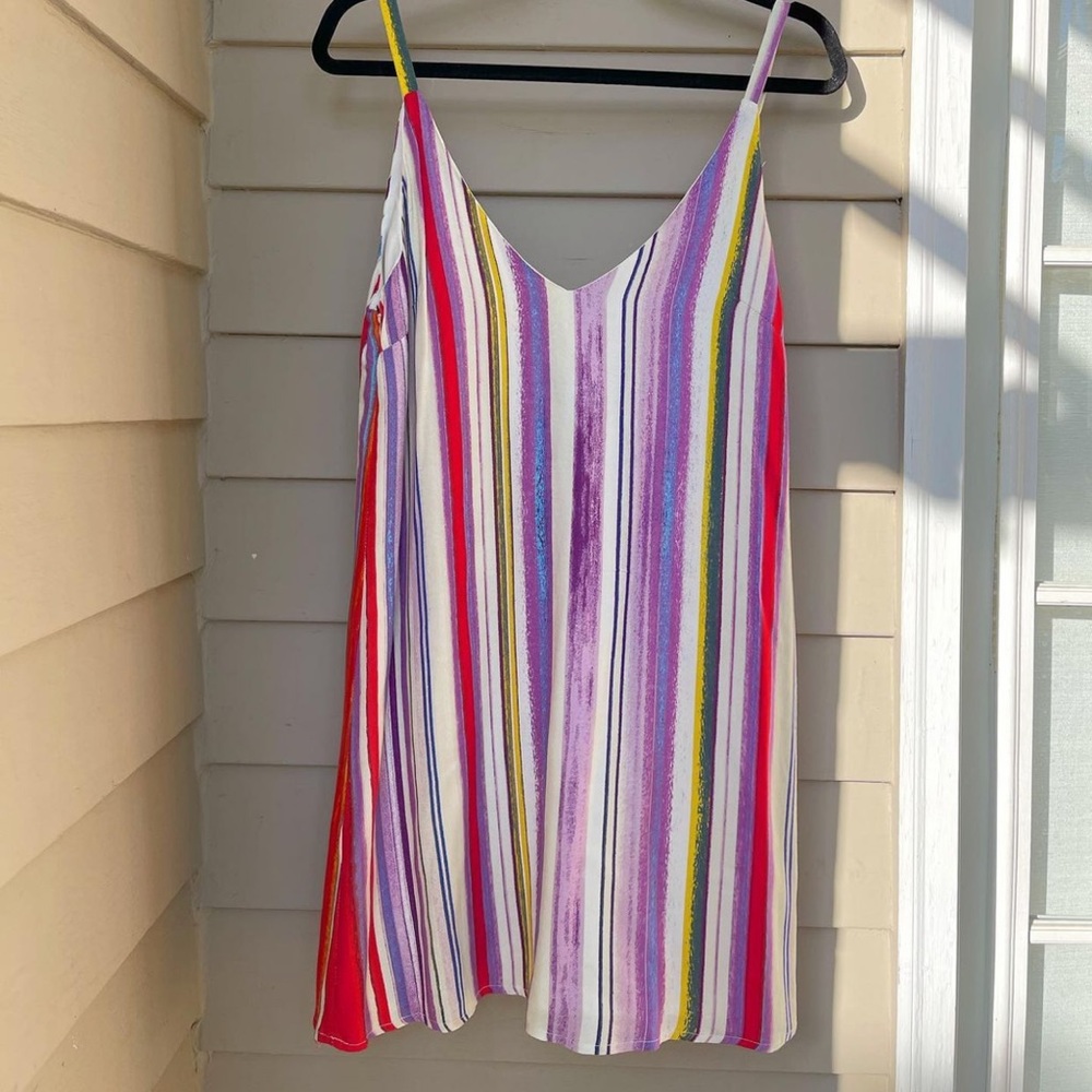 Multi color mini dress
